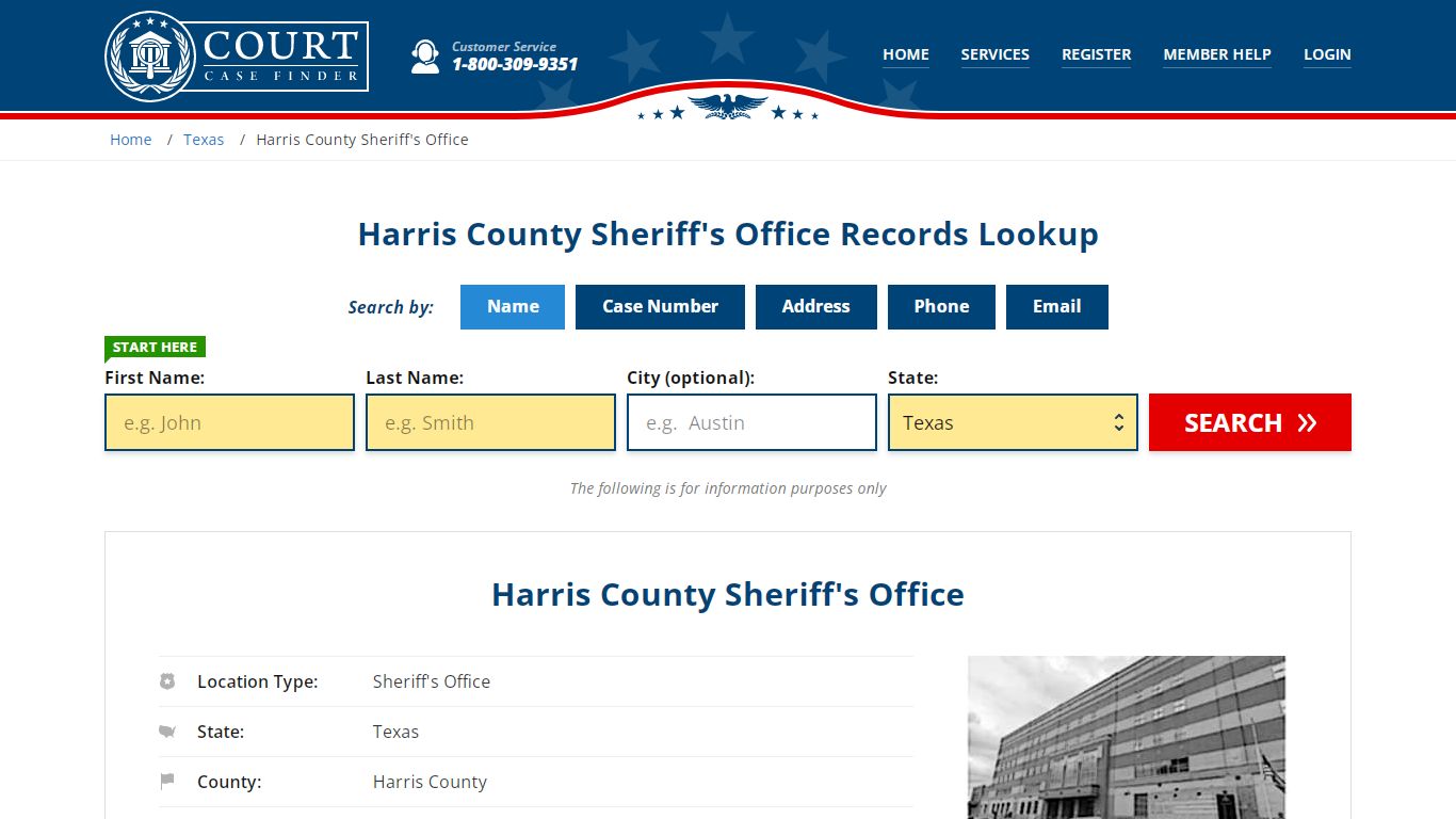 Harris County Sheriff's Office | Houston, TX Public Records